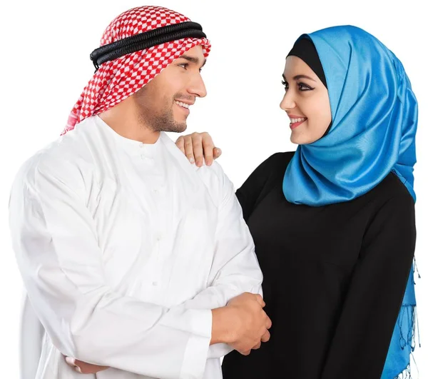 mutlu Müslüman Çift