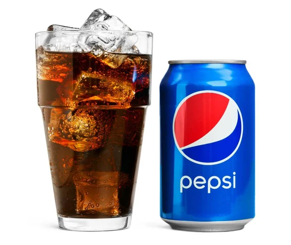 Pepsi kan geïsoleerd — Stockfoto