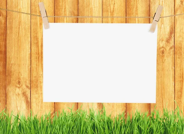 Clothesline kağıt bekle