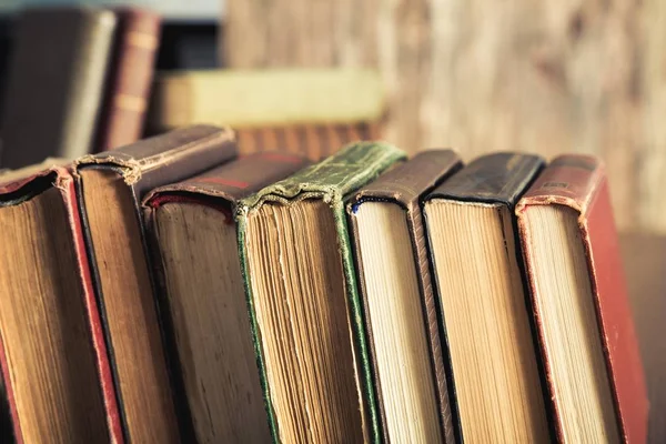 Old stacked books — Stock Photo, Image