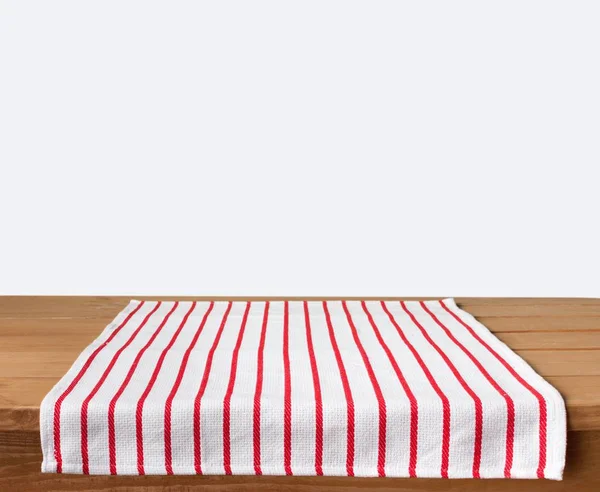 Rode doek servet — Stockfoto