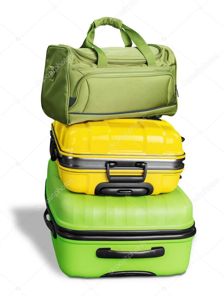 beautiful Colorful suitcases