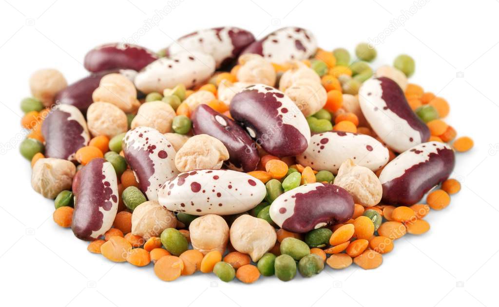bowl of beans and lentils