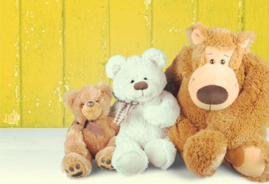 şirin oyuncak ayılar