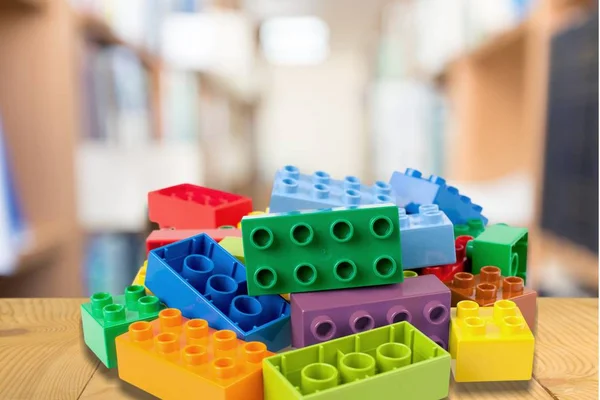 Toy colorful blocks — Stock Photo, Image