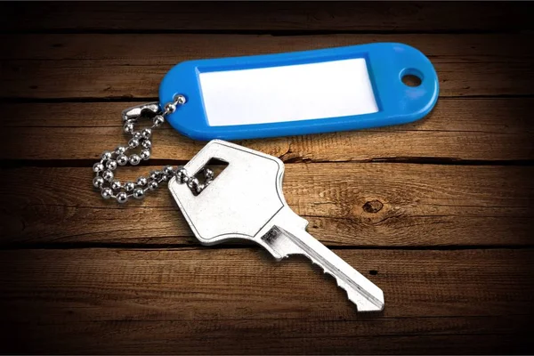 Single House Key Isolated — Stock Photo, Image