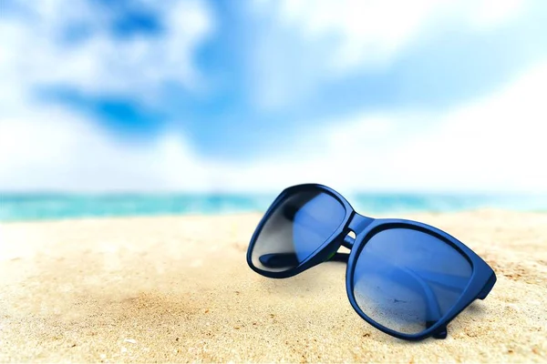 Black fashion sunglasses — Stock Photo, Image