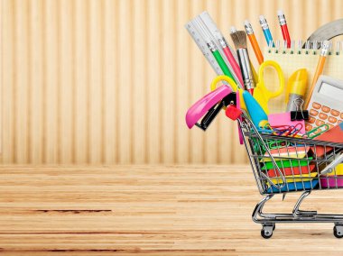 Okul Kırtasiye kompozisyon