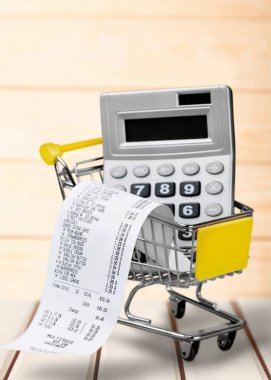 süpermarket kontrol alışveriş sepeti