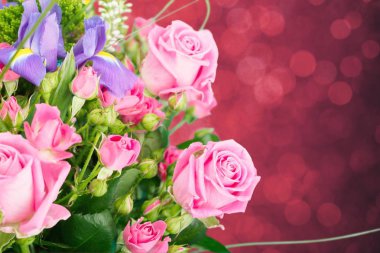 Güzel pembe güller 