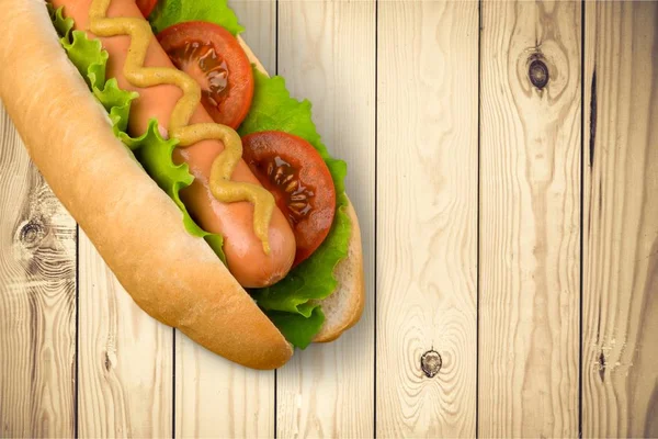 Leckerer Hot Dog — Stockfoto