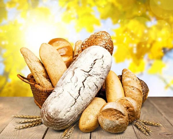 新鲜的自制面包 — 图库照片