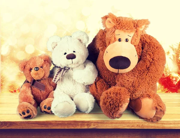 Şirin oyuncak ayılar — Stok fotoğraf