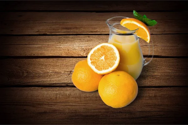 Delicioso jugo de naranja —  Fotos de Stock