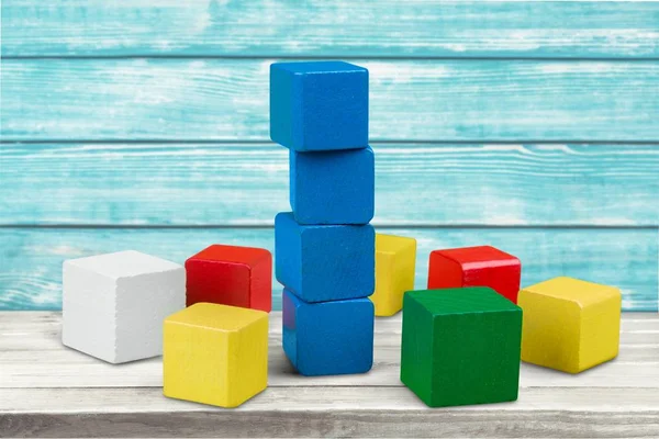 Colorful kid cubes