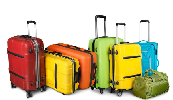 美しいカラフルなスーツケース — ストック写真
