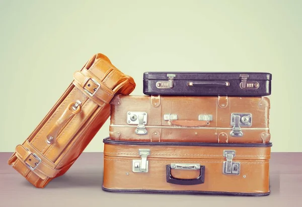 Stack of Old suitcases — Stock Photo, Image