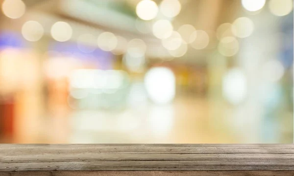 Empty wooden table — Stock Photo, Image