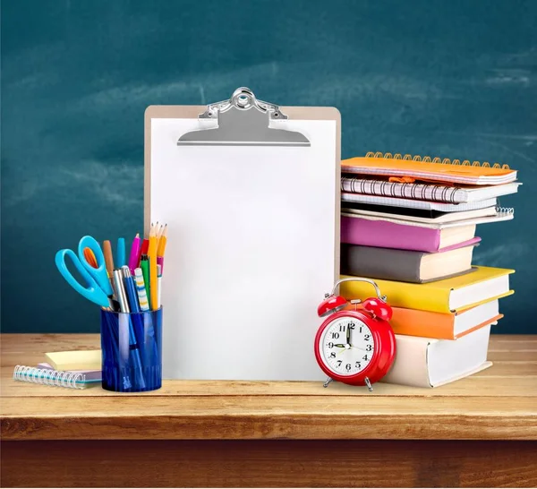 Colorful school supplies — Stock Photo, Image