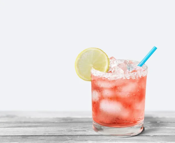 Glass of alcohol cocktail — Stock Photo, Image