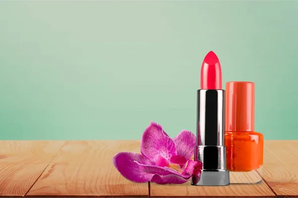 Glanzende roze lippenstift — Stockfoto