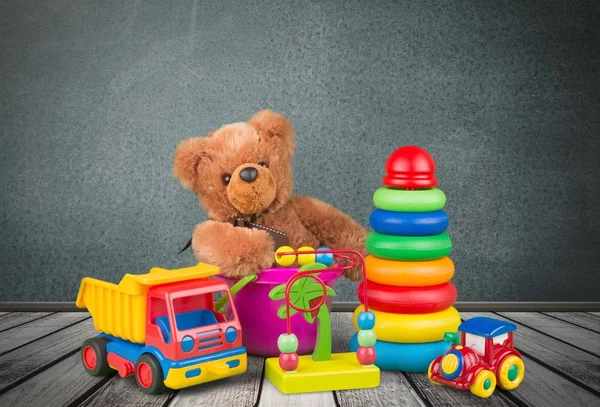 Kids toys collection — Stock Photo, Image