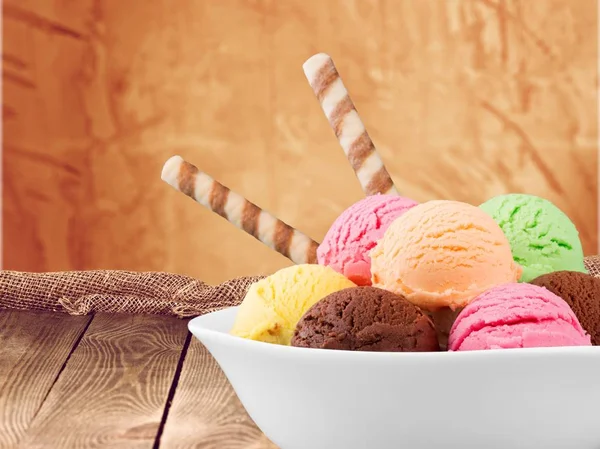 冰淇淋勺 — 图库照片