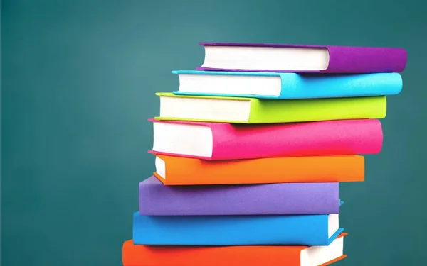 Colorful books collection — Stock Photo, Image