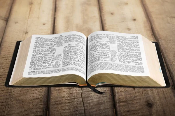Libro de la Sagrada Biblia — Foto de Stock