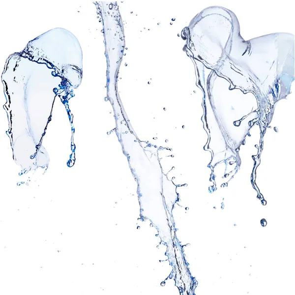 Salpicadura de agua clara abstracta —  Fotos de Stock