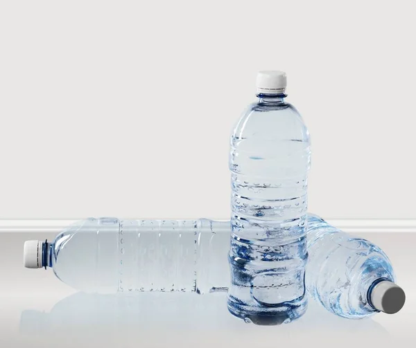 Plastic bottles of water — Stock Photo, Image