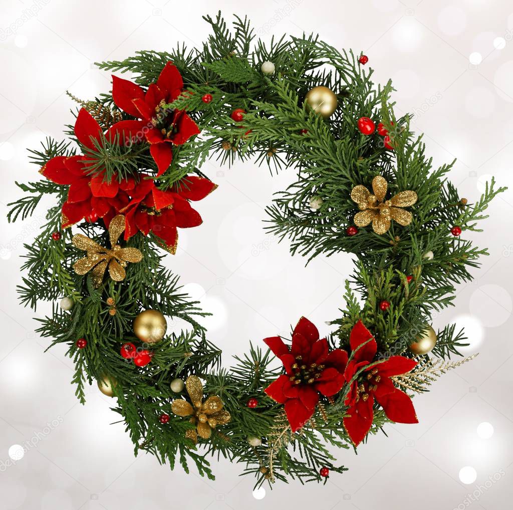 Christmas decorative wreath 