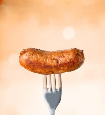 Freshly cooked sausage clipart