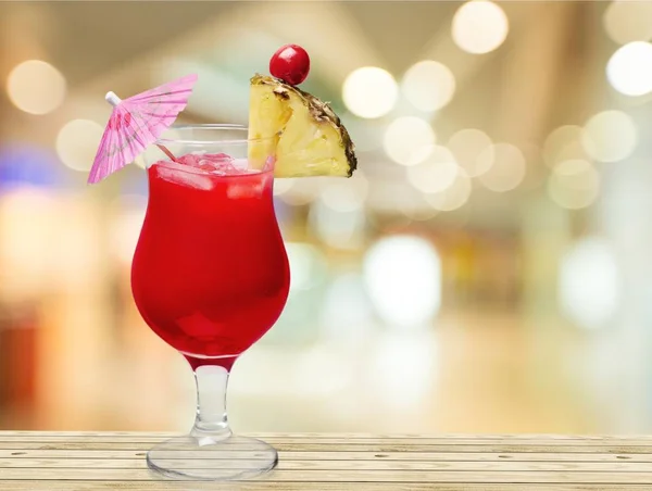 Glass of alcohol cocktail — Stock Photo, Image