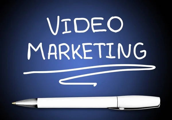 Video Marketing Business Media Reklam Digital Multimedia Strategi — Stockfoto