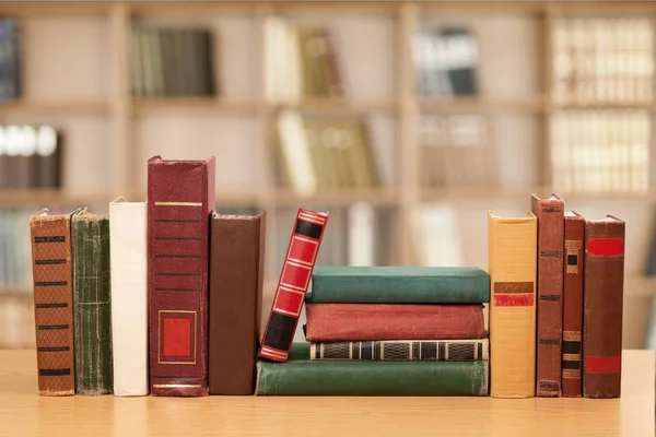 Old stacked books — Stock Photo, Image