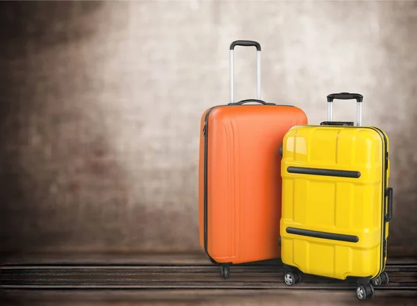 Beautiful Colorful Suitcases Travel Concept — Stock Photo, Image