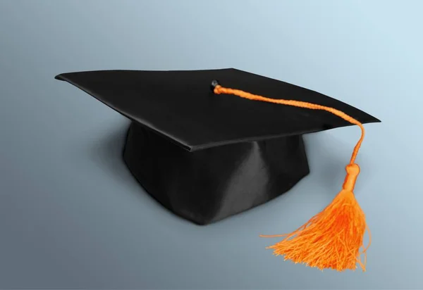 Tappo graduazione nero — Foto Stock