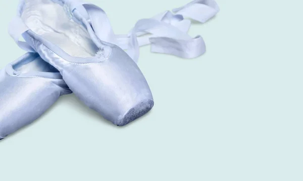 Zapatos Punto Ballet Fondo — Foto de Stock