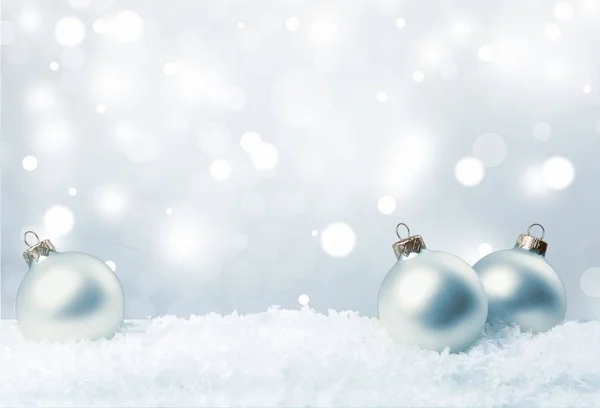 Kerst decoratie op wit — Stockfoto