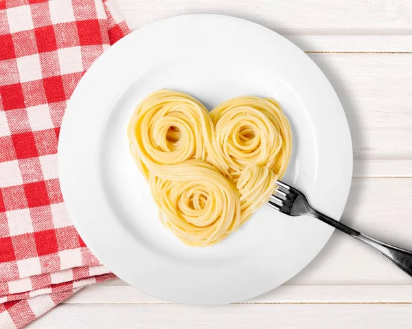 Egg pasta  isolated — Stock Photo, Image