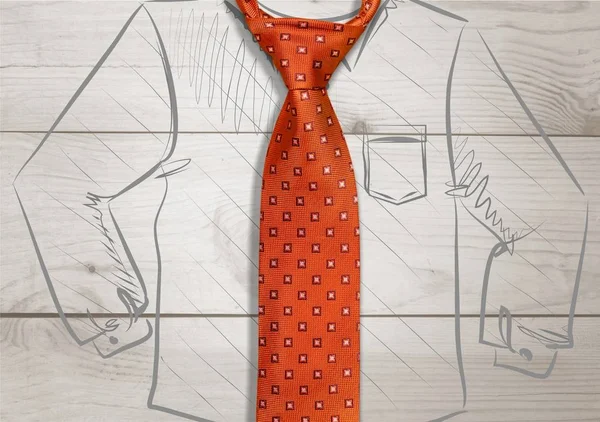 Краватка ізольовані — стокове фото