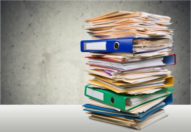 klasörlerdeki dosyaları yığını