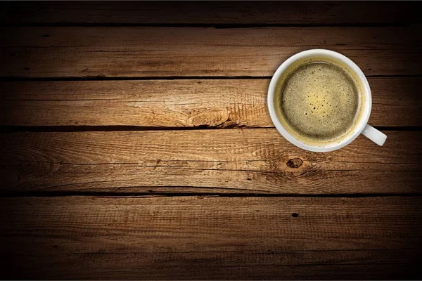 Lahodné kávy v šálku — Stock fotografie