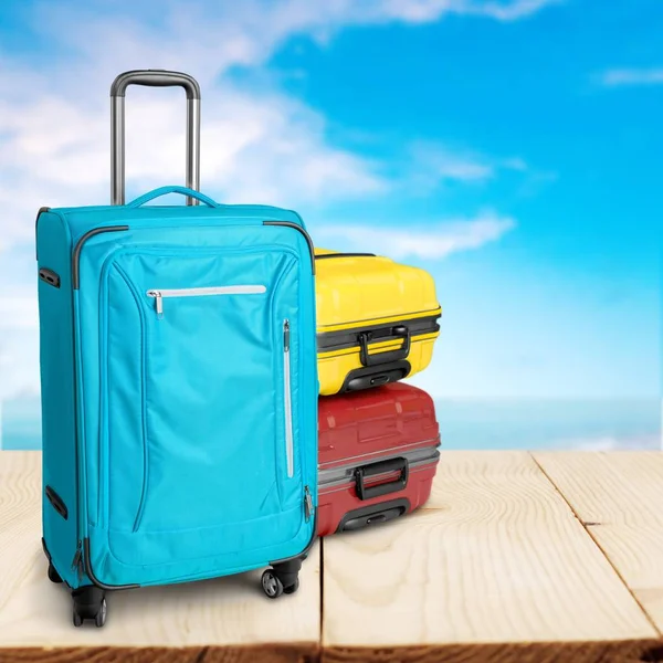 Hermosas maletas coloridas — Foto de Stock
