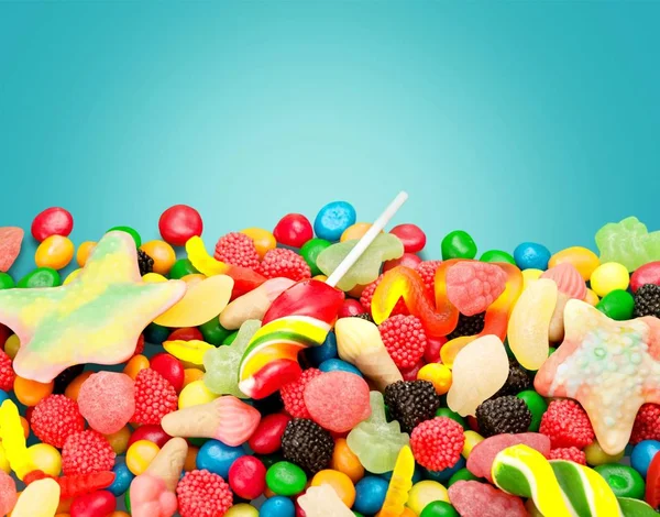 Surtido de caramelos coloridos — Foto de Stock