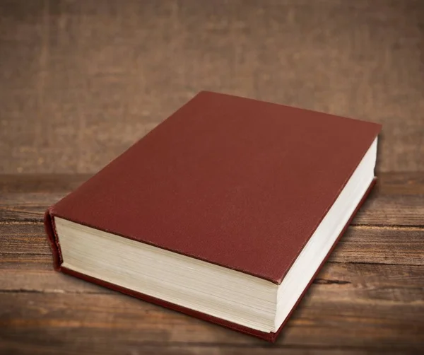 Open book on table — Stock Photo, Image