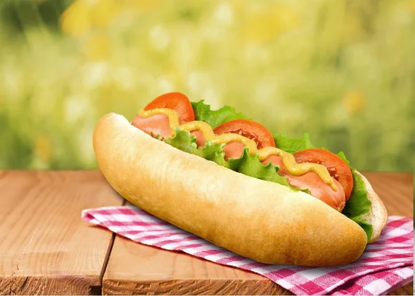Smakelijke hotdog — Stockfoto