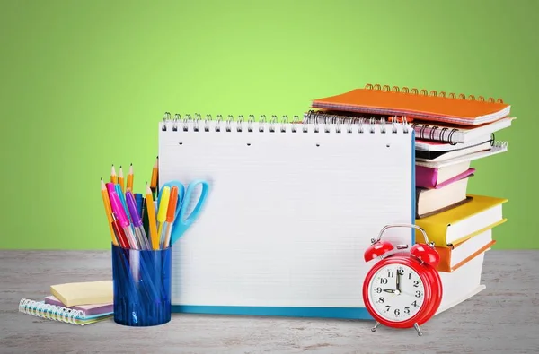 Colorful school supplies — Stock Photo, Image