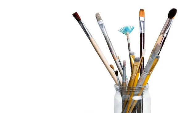 Different Artist brushes — Stock Photo, Image